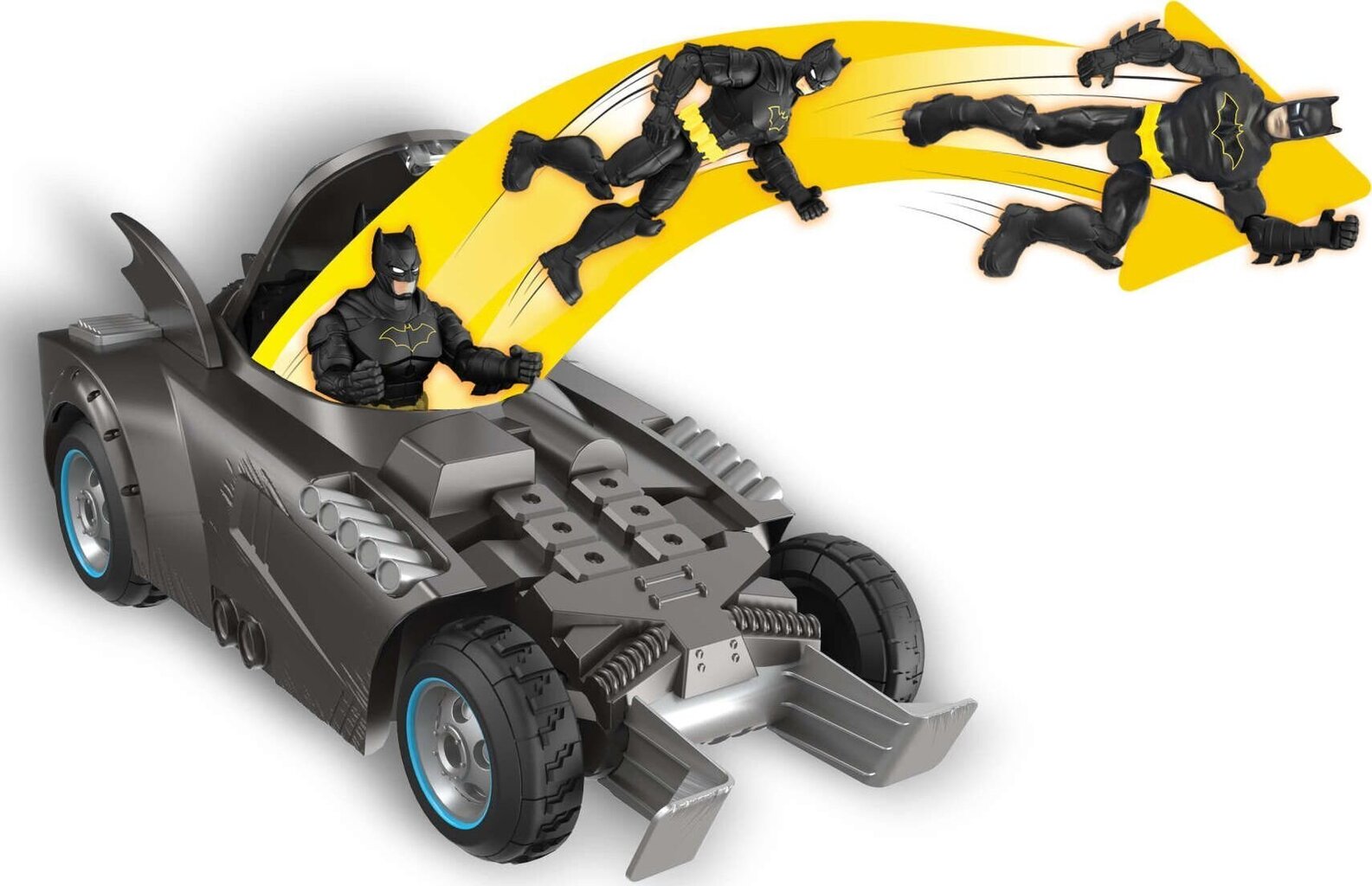Kaugjuhitav auto figuuriga Spin Master Batman Batmobile hind ja info | Poiste mänguasjad | kaup24.ee