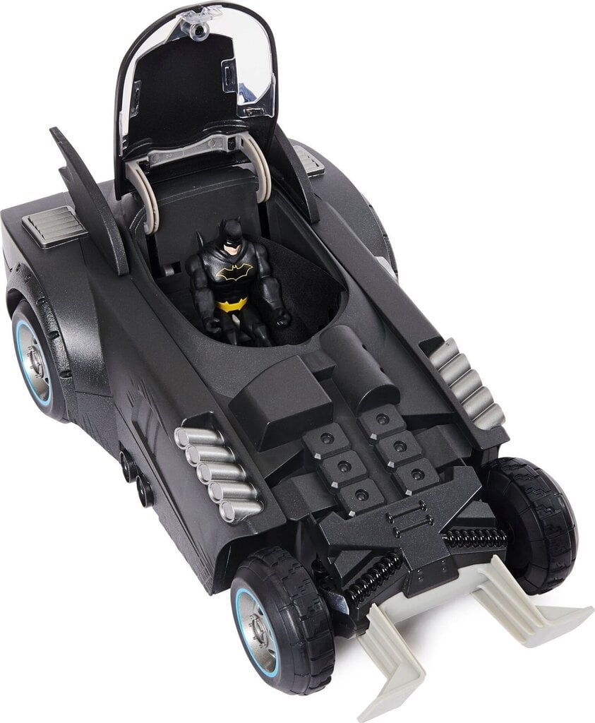 Kaugjuhitav auto figuuriga Spin Master Batman Batmobile hind ja info | Poiste mänguasjad | kaup24.ee