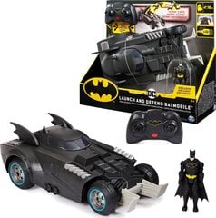 Радиоуправляемая модель автомобиля с фигуркой Spin Master Batman Batmobile цена и информация | Игрушки для мальчиков | kaup24.ee