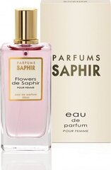 Parfüümvesi Saphir Flowers de Saphir EDP naistele 50 ml hind ja info | Naiste parfüümid | kaup24.ee