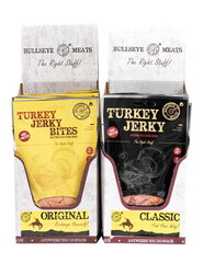 Turkey Jerky Original ja Turkey Jerky Bites Sage &amp; Onion Combo 40g x 12 tk karbis hind ja info | Lihatooted | kaup24.ee