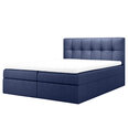 Кровать Selsey Rekius, 160x200 см, синяя