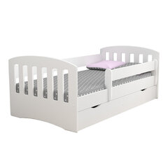 Детская кровать Selsey Pamma, 80x180 см, белая цена и информация | Детские кровати | kaup24.ee
