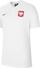 Meeste T-särk Nike Polska Modern Polo 102, valge hind ja info | Meeste T-särgid | kaup24.ee