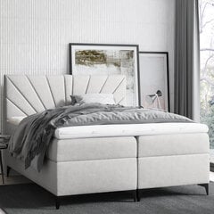 Кровать Selsey Tomene, 140x200 см, светло-серая цена и информация | Кровати | kaup24.ee