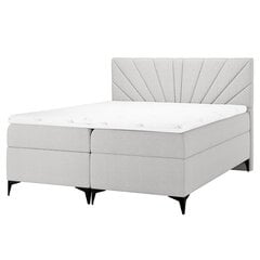 Кровать Selsey Tomene, 140x200 см, светло-серая цена и информация | Кровати | kaup24.ee