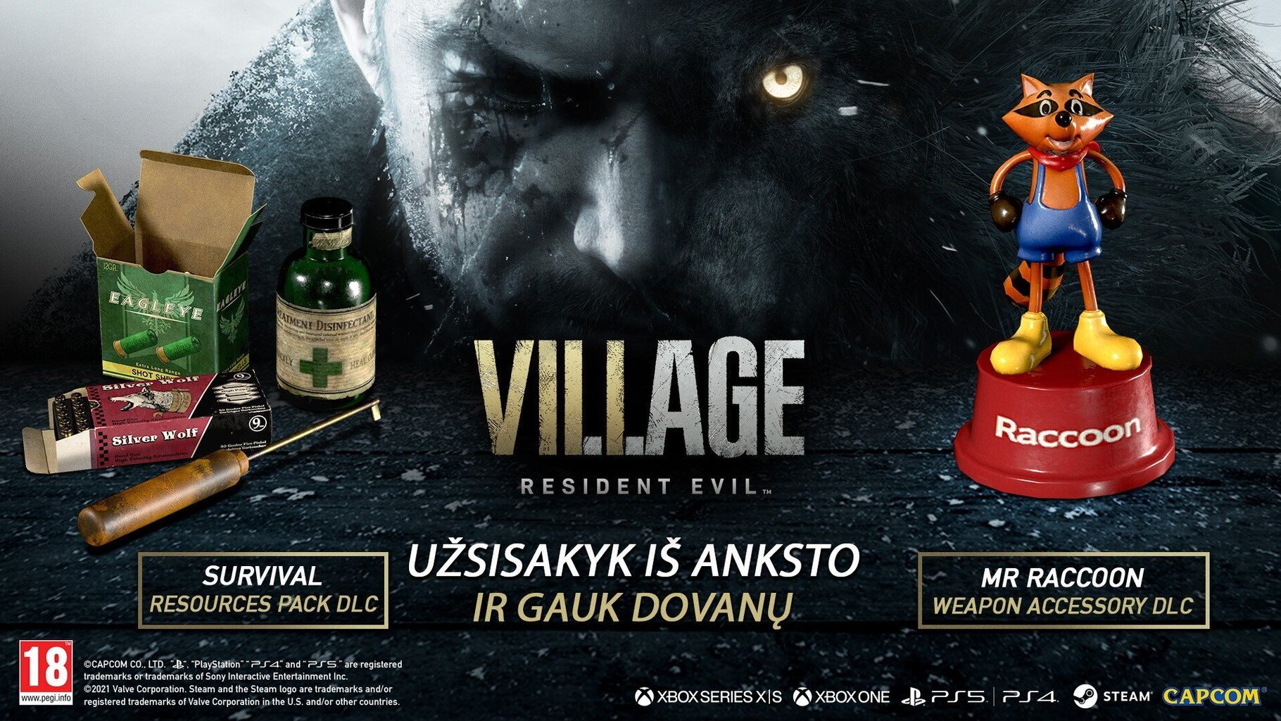 Resident Evil Village PS4 hind ja info | Arvutimängud, konsoolimängud | kaup24.ee
