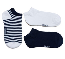 Triibuga sokid , 3 paari pakis цена и информация | Колготки, носочки для новорожденных | kaup24.ee