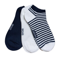 Носки в полоску (три пары в упаковке) цена и информация | Колготки, носочки для новорожденных | kaup24.ee