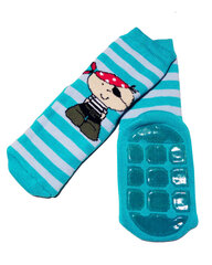 Нескользящие детские носки для ползанья «Пират» цена и информация | Колготки, носочки для новорожденных | kaup24.ee