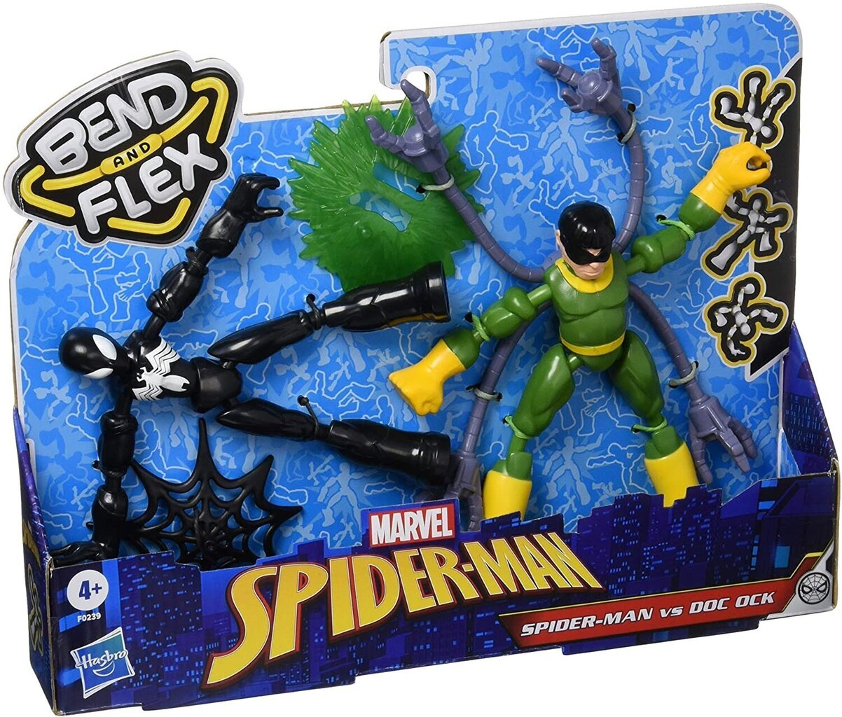 Kujukeste komplekt Hasbro Spiderman, F0239 hind ja info | Poiste mänguasjad | kaup24.ee