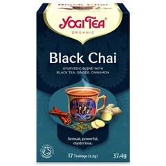 Vürtsikas must tee Yogi Tea Black Chai, 17 pakki цена и информация | Чай | kaup24.ee