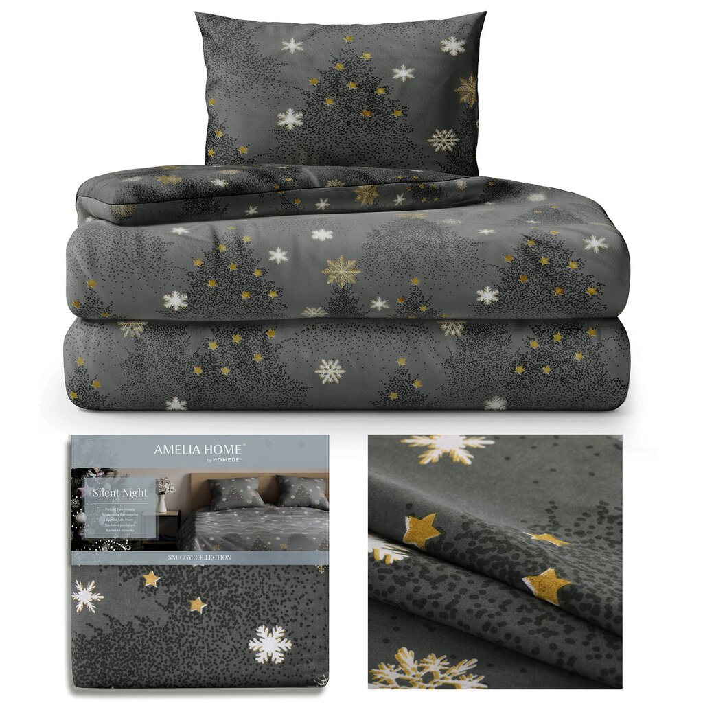 AmeliaHome voodipesukomplekt Snuggy Silentnight 160x200, 3-osaline hind ja info | Voodipesukomplektid | kaup24.ee