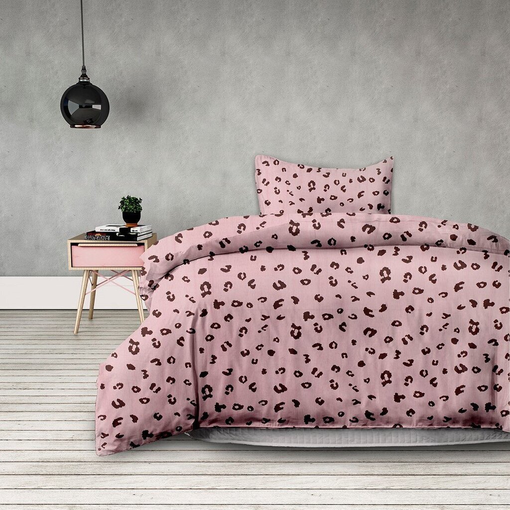 AmeliaHome voodipesukomplekt Madera Pink Panther 135x200, 2-osaline hind ja info | Voodipesu | kaup24.ee