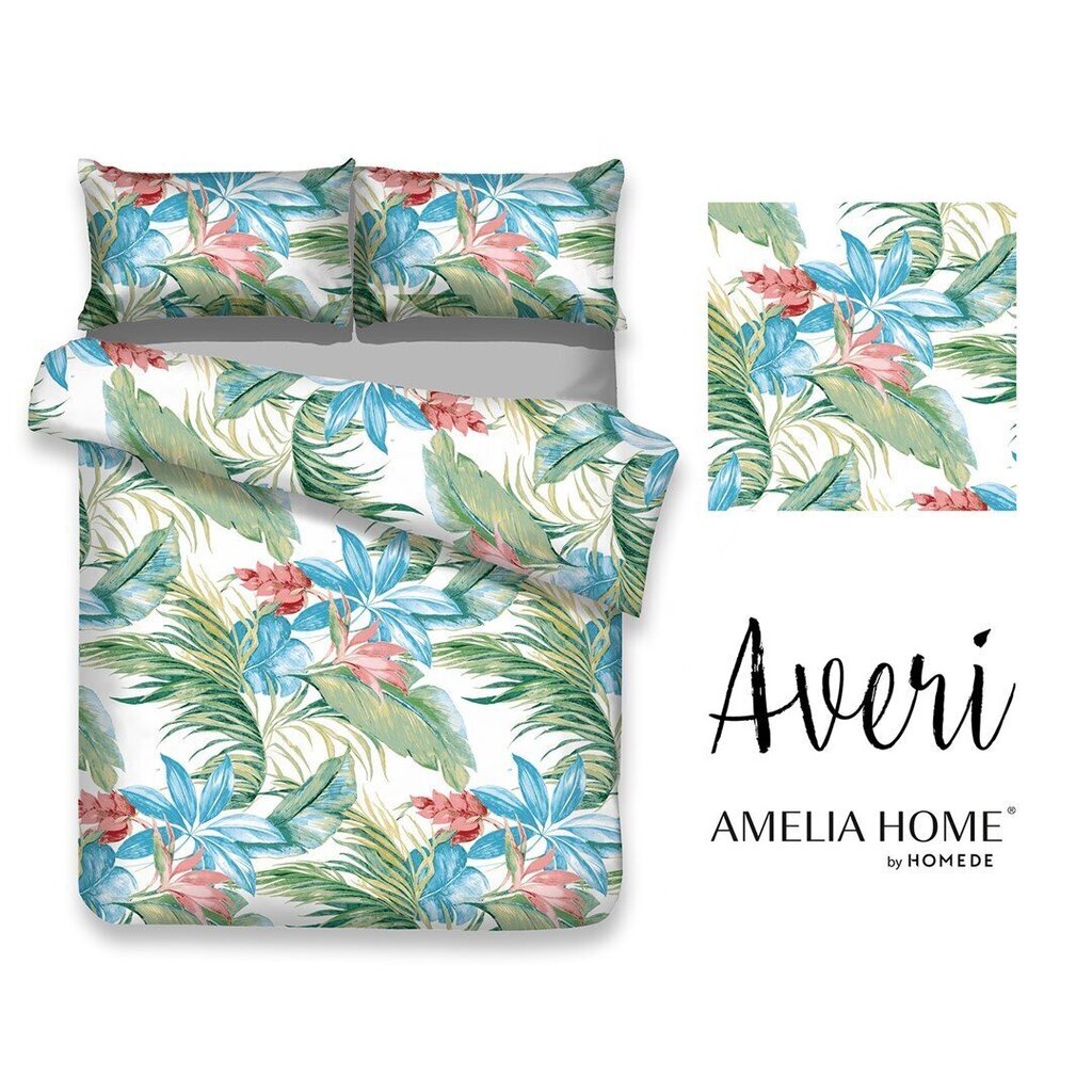 AmeliaHome voodipesukomplekt Averi Tulum 200x200, 3-osaline hind ja info | Voodipesu | kaup24.ee