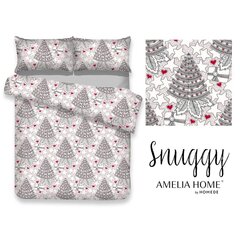 AmeliaHome voodipesukomplekt Snuggy Merry 200x220, 3-osaline hind ja info | Voodipesukomplektid | kaup24.ee