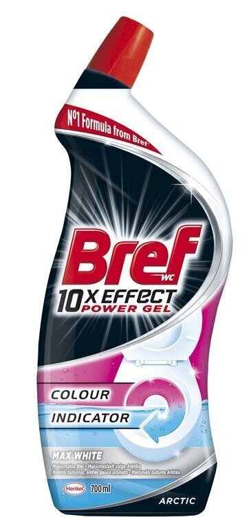 Puhastusvahend BREF WC 10XEFFECT Arctic, 700 ml цена и информация | Puhastusvahendid | kaup24.ee