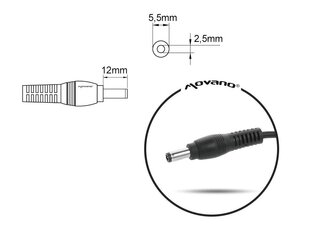 Mitsu 20V, 4.5A, 90W цена и информация | Зарядные устройства для ноутбуков  | kaup24.ee