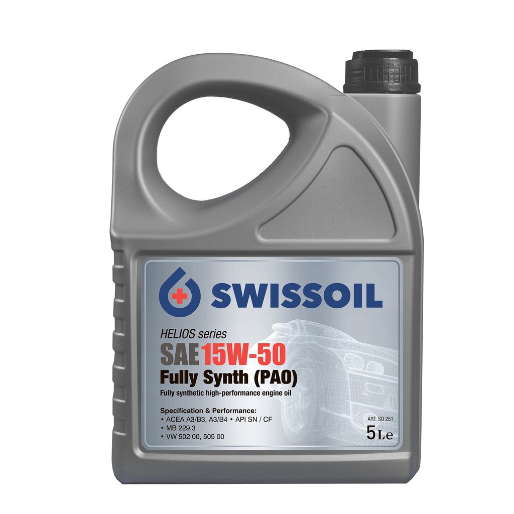SAE 15W-50 Fully Synth A3/B4 (PAO), 5L цена и информация | Mootoriõlid | kaup24.ee