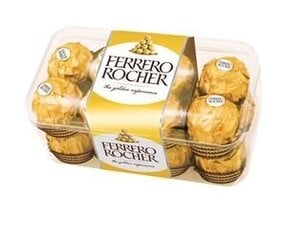 Kommid FERRERO ROCHER, 200g hind ja info | Maiustused | kaup24.ee