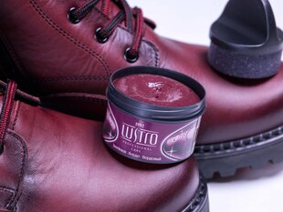 Крем для обуви LUSTRO Self-shine Shoe с пчелиным воском - бордо цена и информация | Уход за одеждой и обувью | kaup24.ee