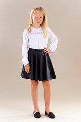 Basta tüdrukute pluus 221330 01, valge hind ja info | Tüdrukute särgid | kaup24.ee