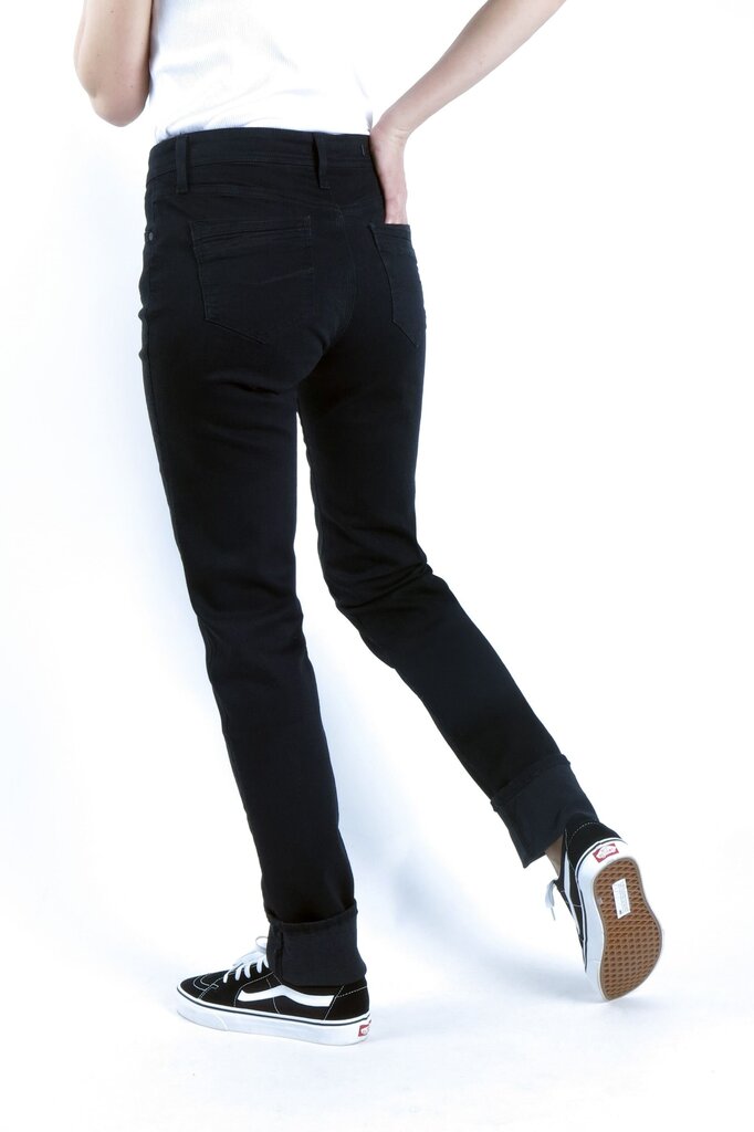 Naiste teksapüksid Cross, must цена и информация | Naiste teksad | kaup24.ee