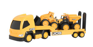 Sõiduauto haagis kalluri ja laaduriga JCB hind ja info | Poiste mänguasjad | kaup24.ee