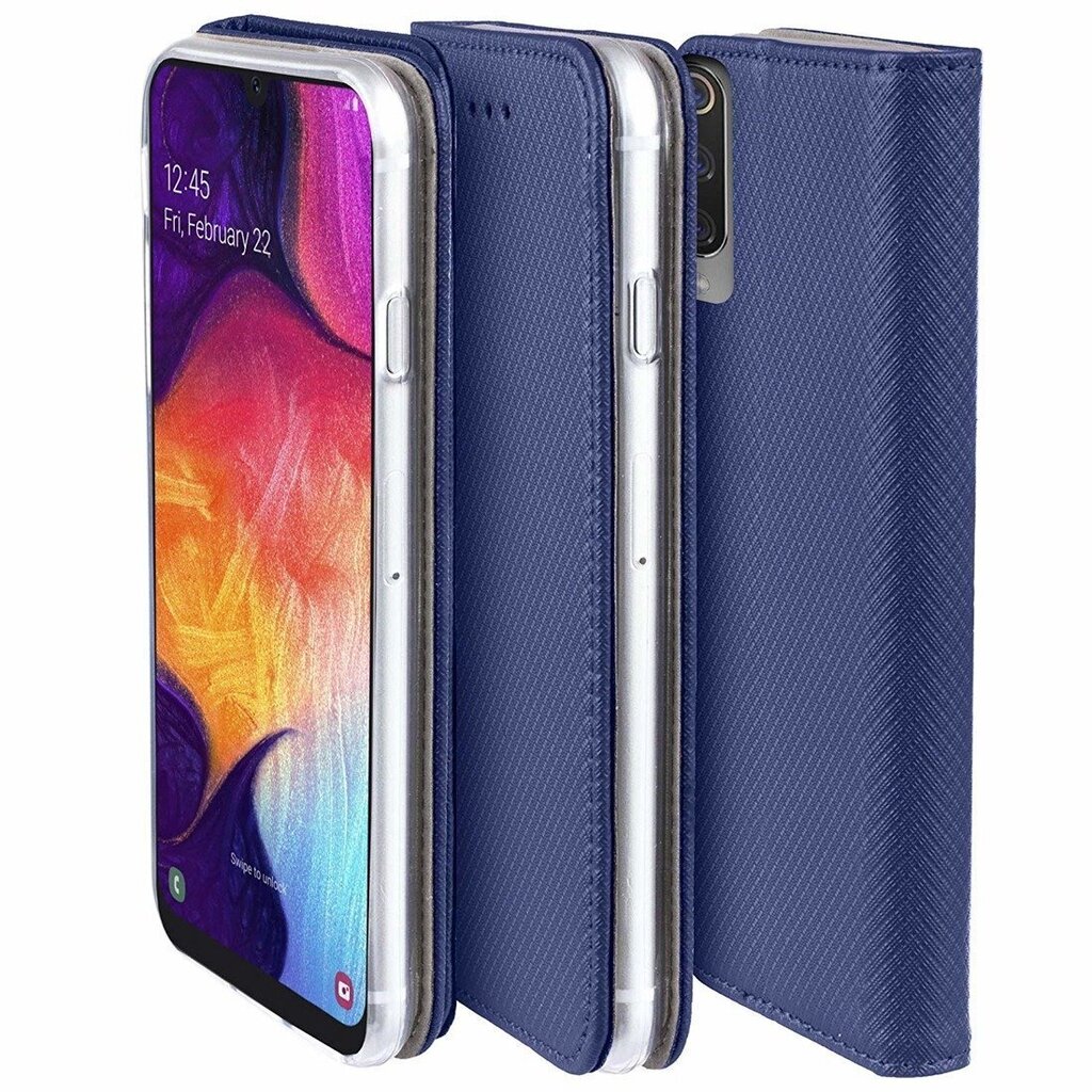 Fusion magnet ümbris-raamat telefonile Samsung A325 Galaxy A32 4G, sinine hind ja info | Telefoni kaaned, ümbrised | kaup24.ee