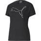 Naiste T-särk Puma Cat Tee Puma Black-Silver Prt - 51831115, must hind ja info | Naiste T-särgid, topid | kaup24.ee