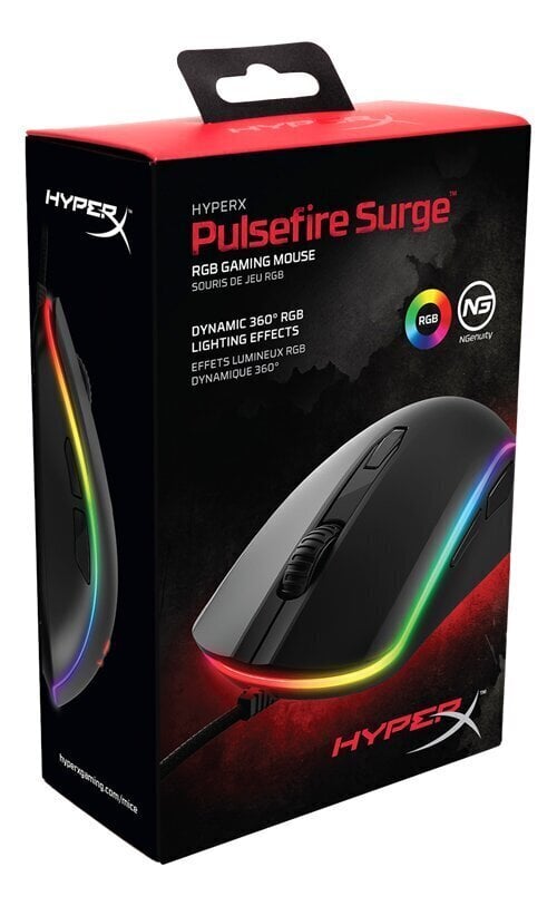 Juhtmega hiir HyperX HX-MC002B, must hind ja info | Hiired | kaup24.ee