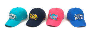 Laste nokamüts be Snazzy Love Holic, valge цена и информация | Шапки, перчатки, шарфы для девочек | kaup24.ee
