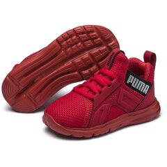 Laste treeningjalatsid Puma Enzo Weave AC PS High Risk Red-Puma Blac - 19230602, punane цена и информация | Детская спортивная обувь | kaup24.ee