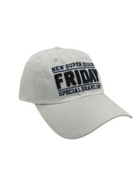Unisex кепка be Snazzy, Friday, белый цвет цена и информация | Мужские шарфы, шапки, перчатки | kaup24.ee