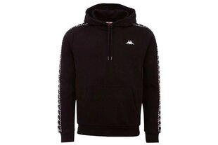 Свитер мужской Kappa Igon Sweatshirt 309043-19-4006, черный цена и информация | Мужские толстовки | kaup24.ee