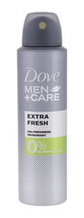 Sprei deodorant Dove Men+ Care Extra Fresh 24h meestele 150 ml цена и информация | Дезодоранты | kaup24.ee