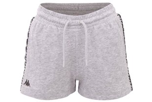 Шорты женские Kappa Irisha Shorts 309076-15-4101M, серые цена и информация | Спортивная одежда для женщин | kaup24.ee