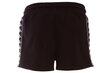 Naiste lühikesed püksid Kappa Irisha Shorts 309076-19-4006, must цена и информация | Naiste spordiriided | kaup24.ee