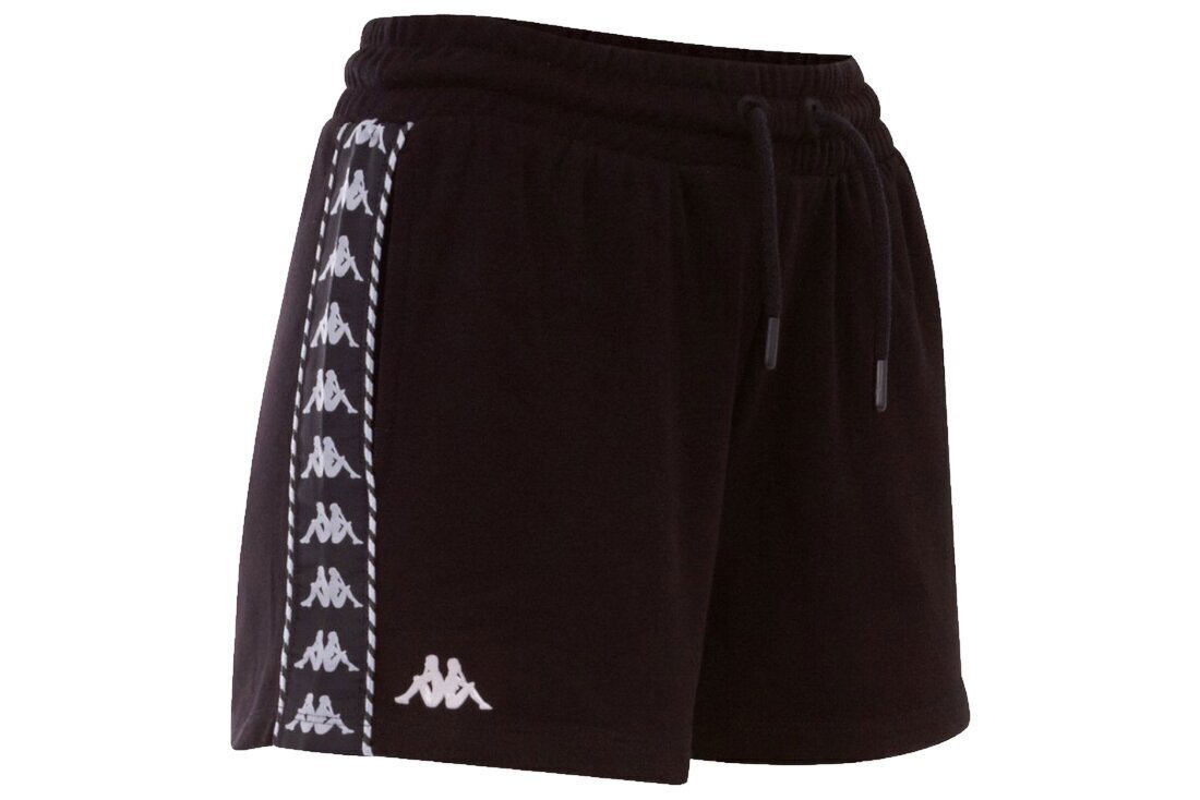 Naiste lühikesed püksid Kappa Irisha Shorts 309076-19-4006, must цена и информация | Naiste spordiriided | kaup24.ee