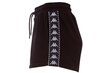 Naiste lühikesed püksid Kappa Irisha Shorts 309076-19-4006, must цена и информация | Naiste spordiriided | kaup24.ee