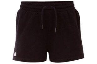 Шорты женские Kappa Irisha Shorts 309076-19-4006, черные цена и информация | Спортивная одежда для женщин | kaup24.ee