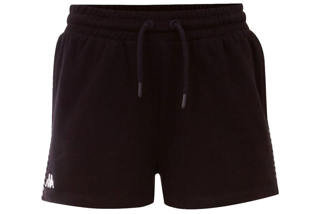 Naiste lühikesed püksid Kappa Irisha Shorts 309076-19-4006, must цена и информация | Naiste spordiriided | kaup24.ee