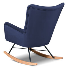 Кресло-качалка Selsey Fianna, синее цена и информация | Кресла в гостиную | kaup24.ee