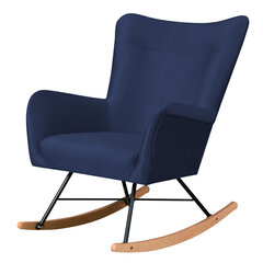 Кресло-качалка Selsey Fianna, синее цена и информация | Кресла для отдыха | kaup24.ee