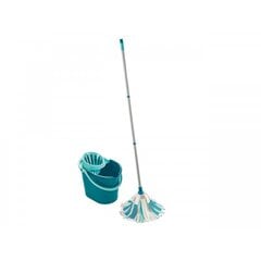 Leifheit Power Mop 3 in 1 põrandapuhastuskomplekt, hall / roheline цена и информация | Принадлежности для уборки | kaup24.ee