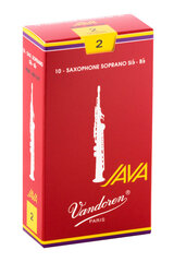 Keel sopransaksofonile Vandoren Java Red SR302R Nr. 2.0 hind ja info | Muusikariistade tarvikud | kaup24.ee