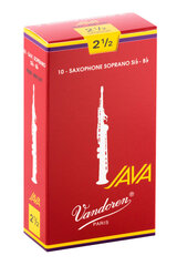 Язычок для сопрано-саксофона Vandoren Java Red SR3025R Nr. 2.5 цена и информация | Принадлежности для музыкальных инструментов | kaup24.ee