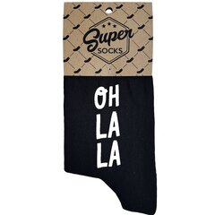 Naiste sokid kirjaga "Oh La La" hind ja info | Lõbusad sokid | kaup24.ee