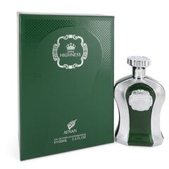 Parfüümvesi Afnan His Highness green EDP meestele, 100 ml цена и информация | Мужские духи | kaup24.ee