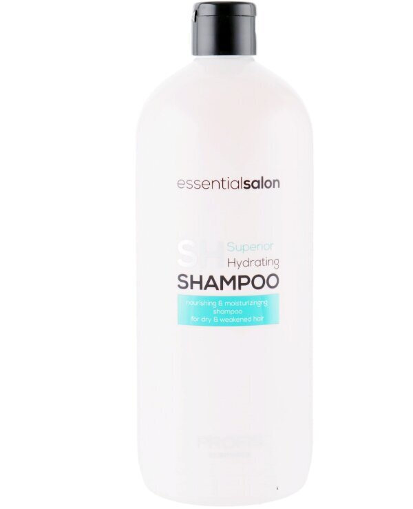 PROFIS ESSENTIAL SALON HYDRATING SHAMPOO Niisutav šampoon puuviljaekstratidega, kuivadele ja nõrkadele juustele, 1000ml hind ja info | Šampoonid | kaup24.ee